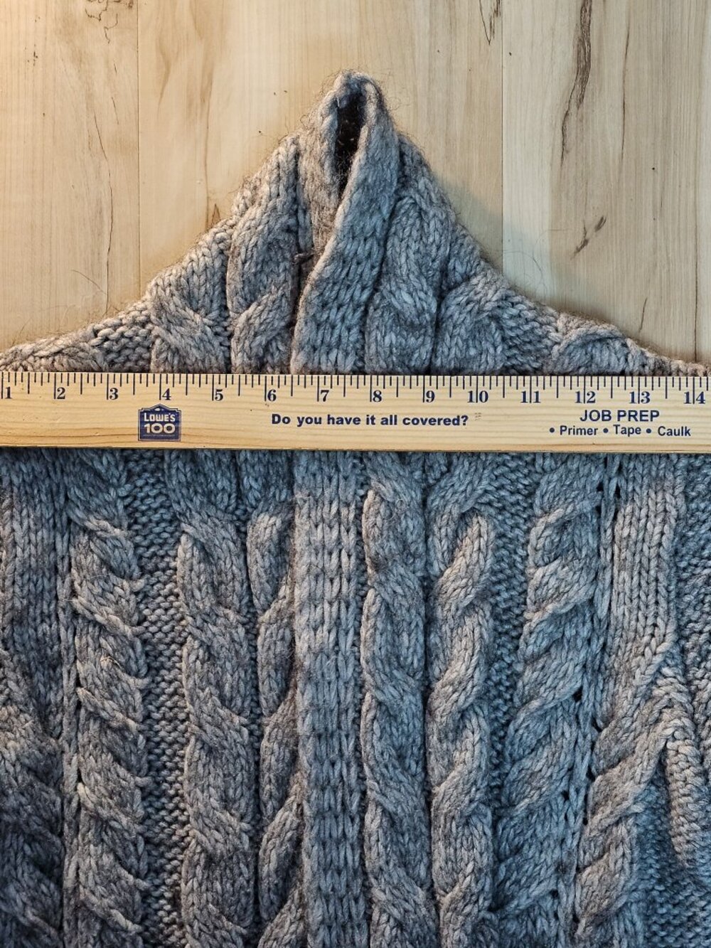 Elsamanda Made in Italy Alpaca Wool Chunky Knit Duster longline Cardigan Size M - Picture 9 of 12